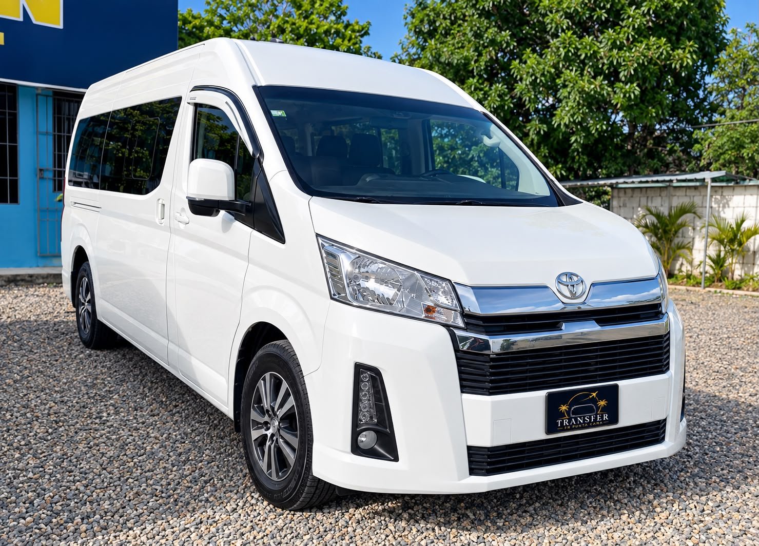 Van for private transfers in Punta Cana